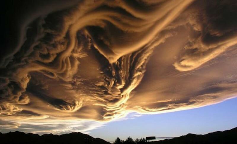 Асператус — самые необычные и страшные облака (20 фото)