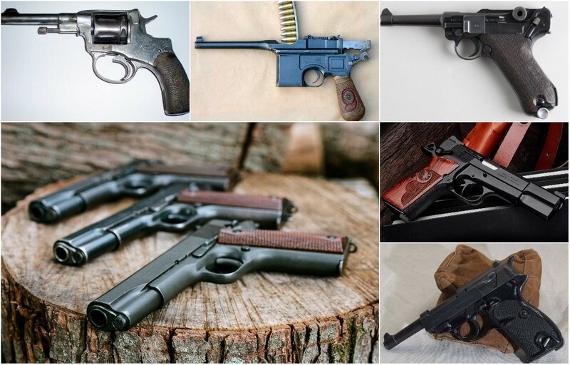 Легендарные пистолеты: от дедушки Кольта до советского ТТ (17 фото)