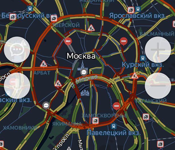 Садовое кольцо москва карта