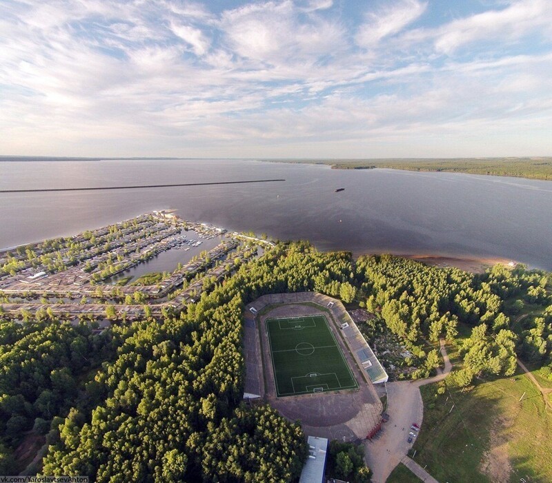 Российские футбольные стадионы из глубинки (19 фото + 1 видео)