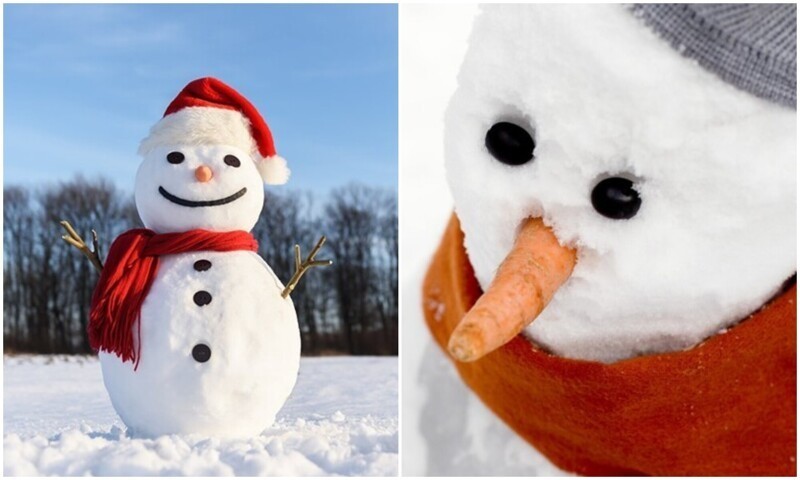 Почему у снеговика вместо носа морковка (7 фото)