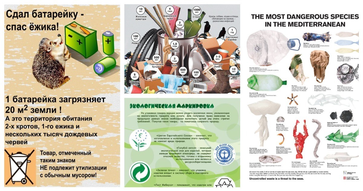 Пусть мусора: 25 экологических шпаргалок для спасения мира (26 фото)