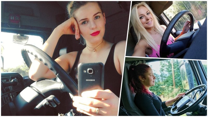 20 прекрасных девушек, которые водят грузовики (25 фото)