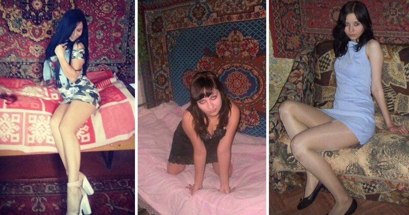 Домашние принцессы на фоне ковров, которые могут соблазнить любого мужчину (24 фото)