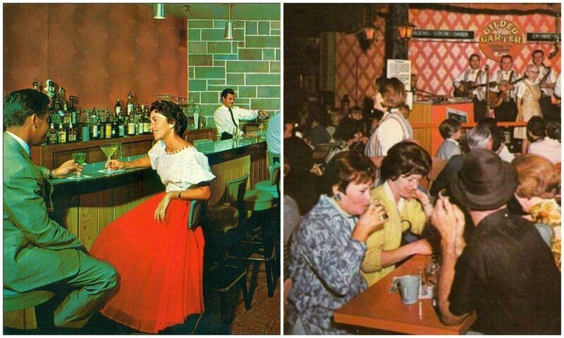 Атмосферно: американские бары и лаунджи 50-х и 60-х годов (21 фото)