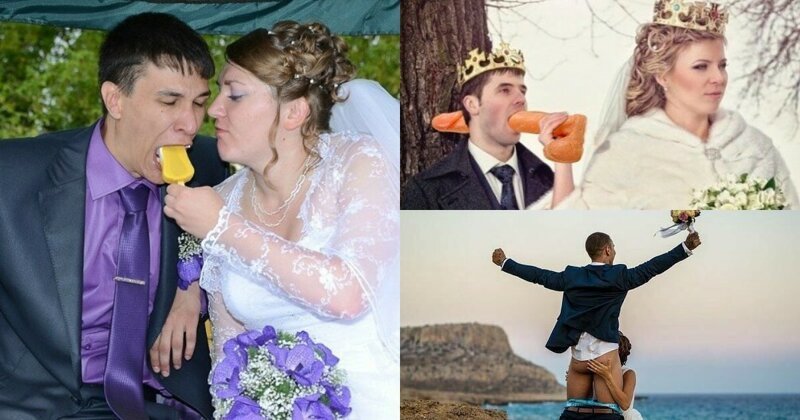 Русская свадьба, бессмысленная и беспощадная: 30 фото, от которых стыдно и смешно (33 фото)